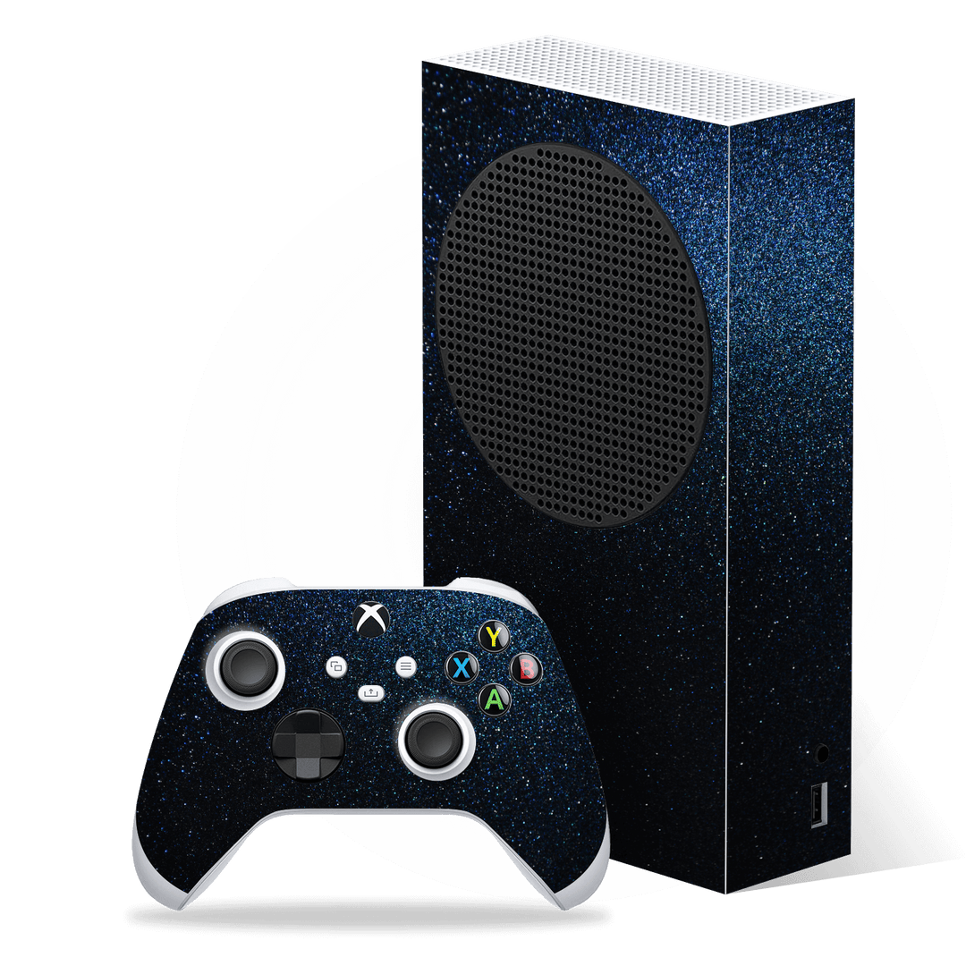 XBOX Series S Midnight Blue Metallic Skin, Wrap, Decal, Protector, Cover by EasySkinz | EasySkinz.com