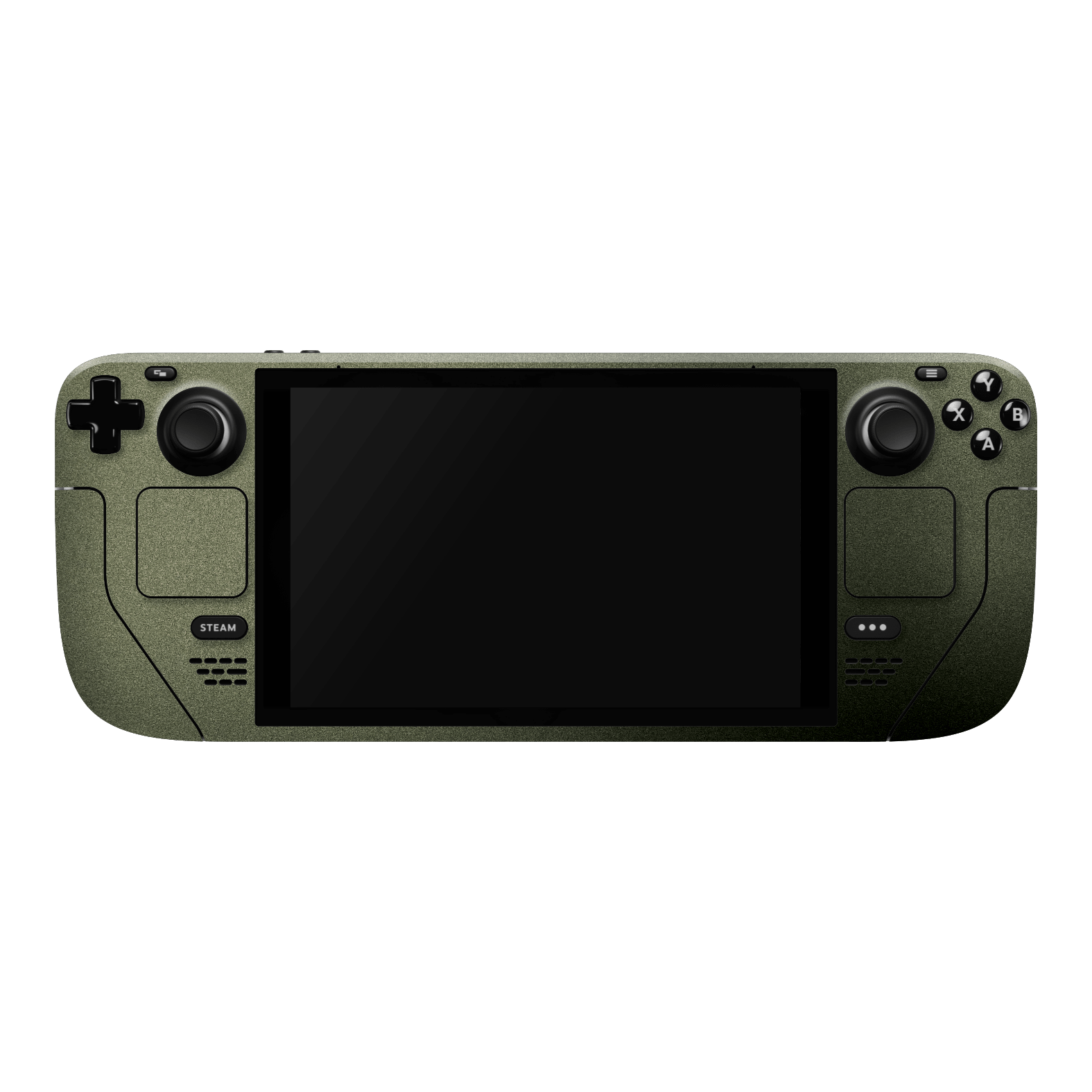 Steam Deck Military Green Metallic Matt Matte Skin Wrap Sticker Decal Cover Protector by EasySkinz | EasySkinz.com