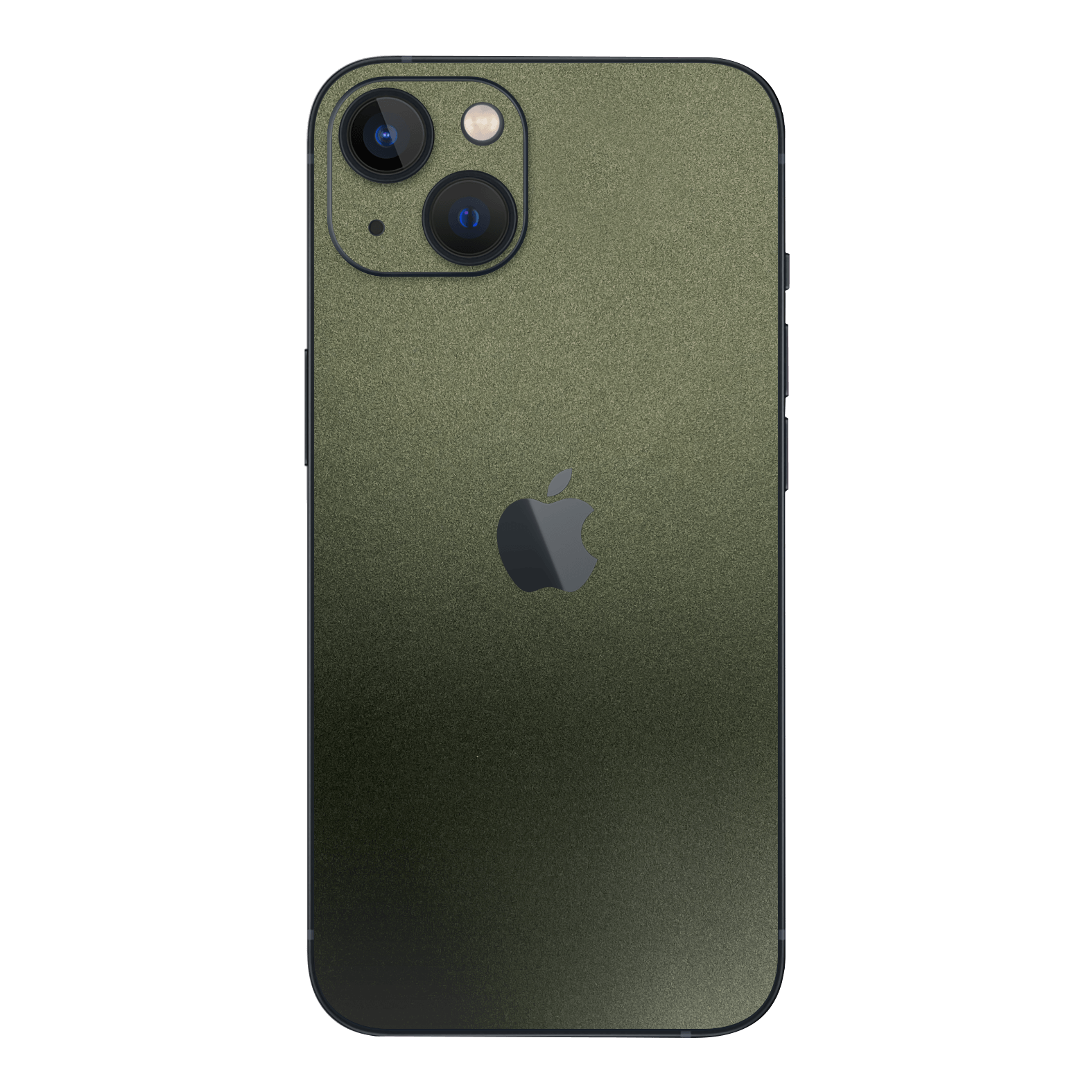 iPhone 13 MINI Military Green Metallic Skin - Premium Protective Skin Wrap Sticker Decal Cover by QSKINZ | Qskinz.com