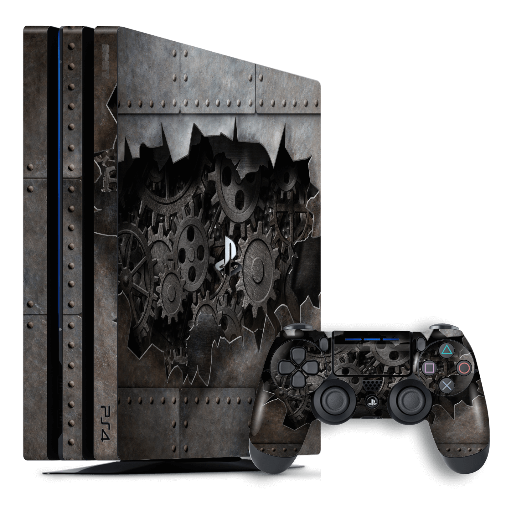 Playstation 4 PRO SIGNATURE 3D OLD MACHINE Skin 09