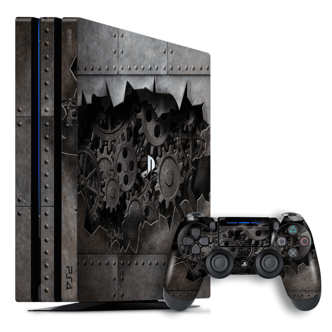 Playstation PRO (PS4 Pro) SIGNATURE 3D OLD MACHINE Skin 09