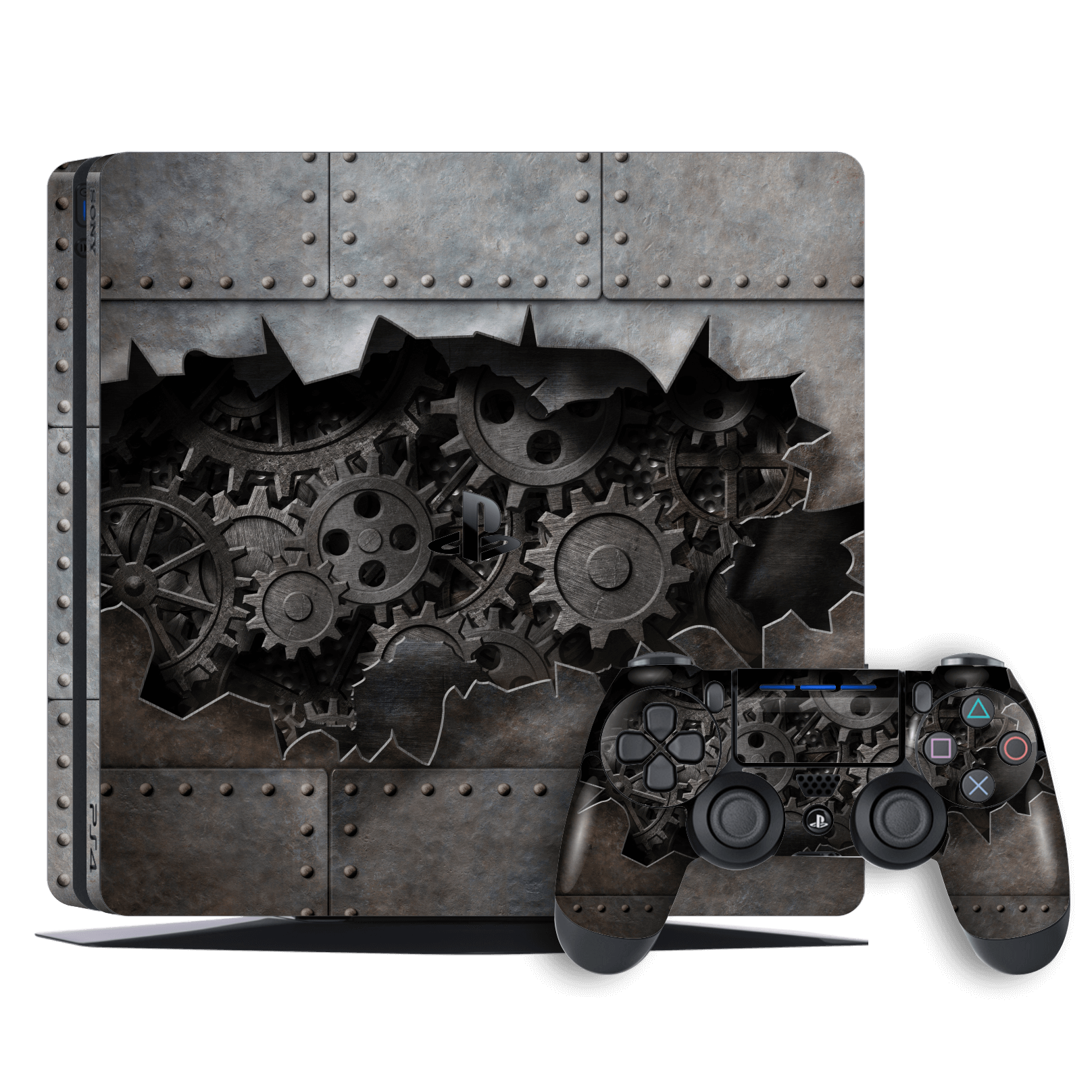 Playstation 4 SLIM SIGNATURE 3D OLD MACHINE Skin 09