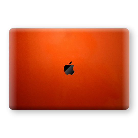 MacBook Pro 13" (2019) Fiery Orange Tuning Metallic Skin, Wrap, Decal, Protector, Cover by EasySkinz | EasySkinz.com