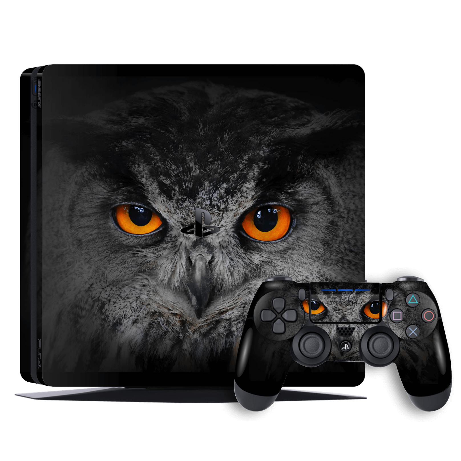 Playstation 4 SLIM SIGNATURE OWL Skin 10