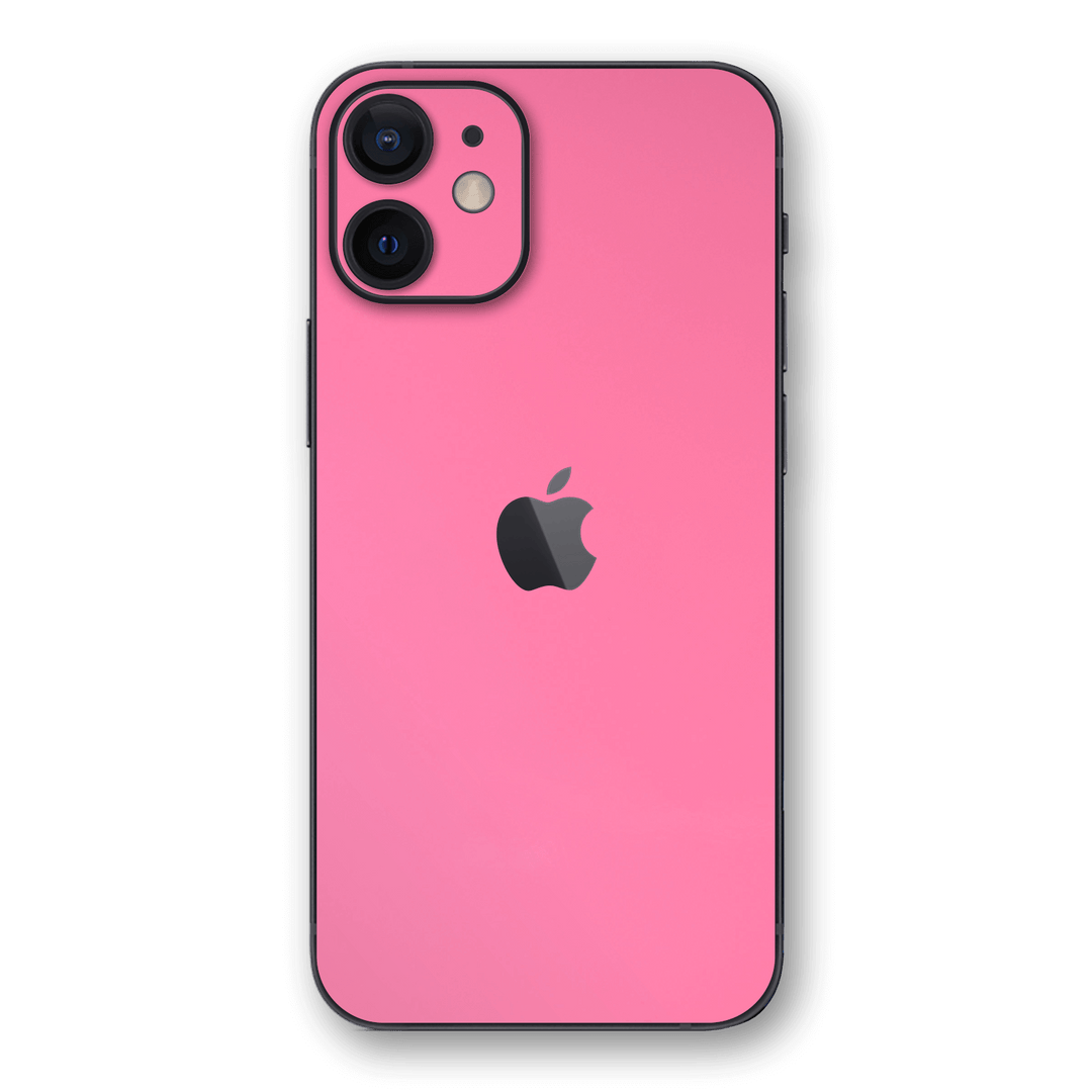 iPhone 12 GLOSSY HOT PINK Skin - Premium Protective Skin Wrap Sticker Decal Cover by QSKINZ | Qskinz.com
