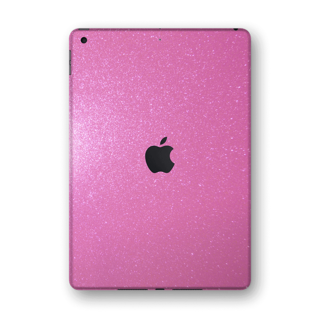 iPad 10.2" 8th Generation 2020 Diamond PINK Shimmering, Sparkling, Glitter Skin, Wrap, Decal, Protector, Cover by EasySkinz | EasySkinz.com