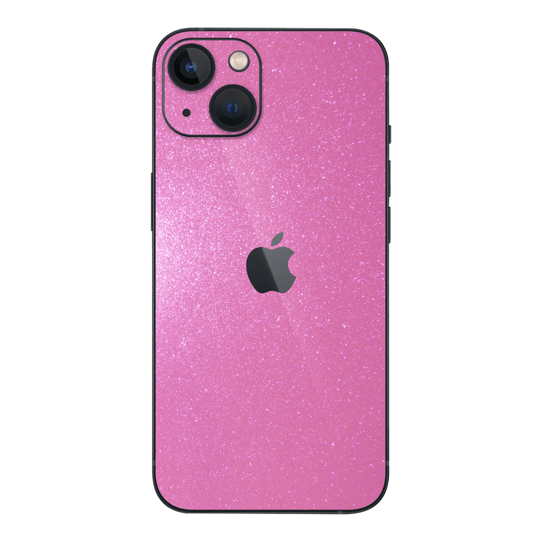 iPhone 14 Plus Diamond Pink Shimmering Sparkling Glitter Skin Wrap Sticker Decal Cover Protector by EasySkinz | EasySkinz.com