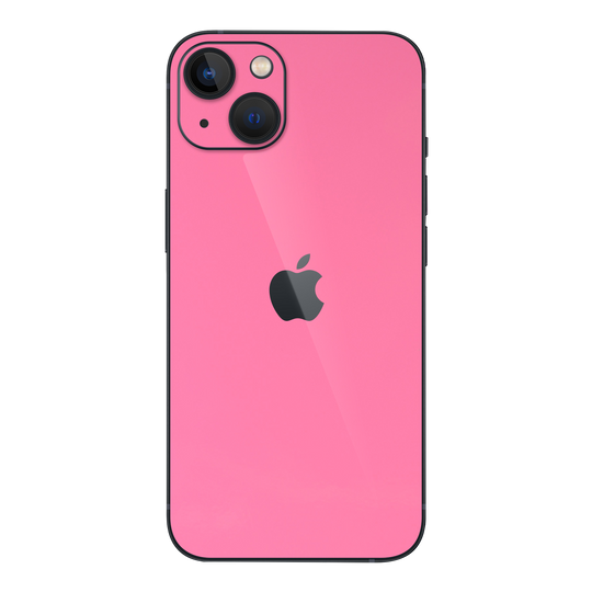 iPhone 13 MINI GLOSSY HOT PINK Skin - Premium Protective Skin Wrap Sticker Decal Cover by QSKINZ | Qskinz.com