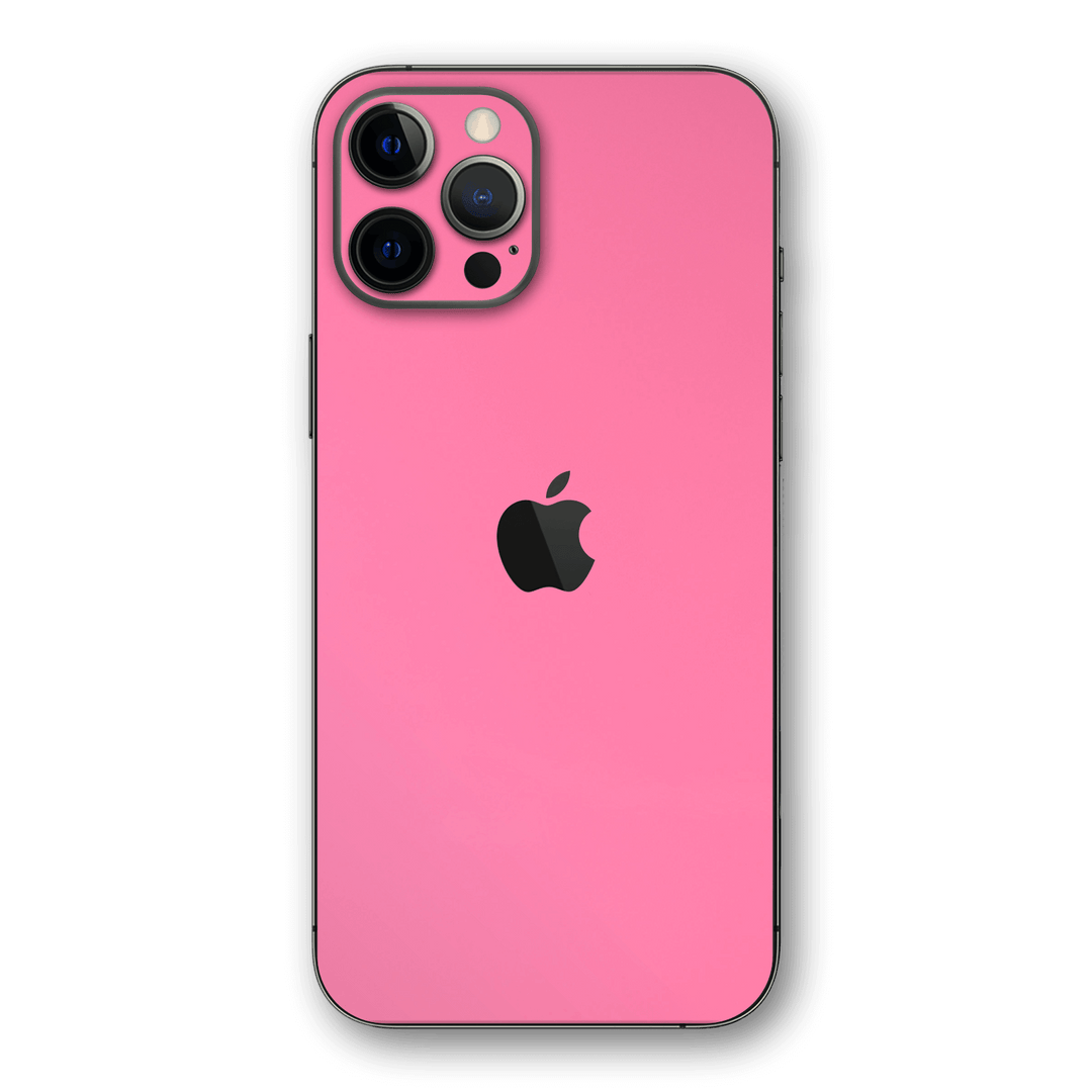iPhone 12 PRO GLOSSY HOT PINK Skin - Premium Protective Skin Wrap Sticker Decal Cover by QSKINZ | Qskinz.com