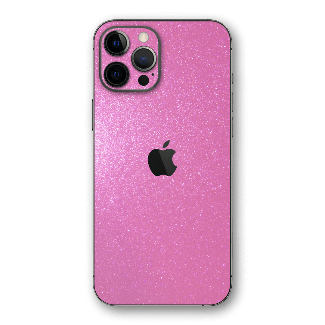 iPhone 12 Pro MAX DIAMOND PINK Skin - Premium Protective Skin Wrap Sticker Decal Cover by QSKINZ | Qskinz.com