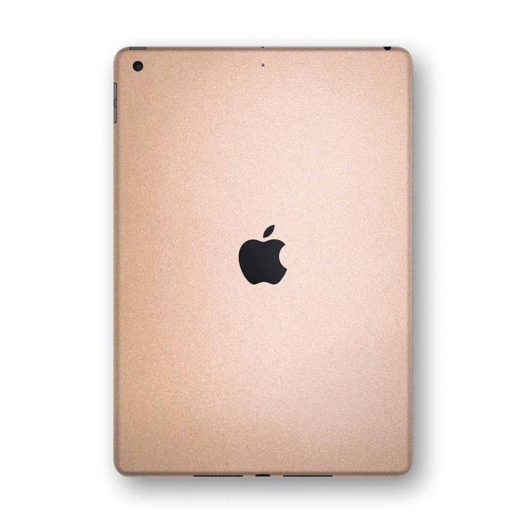 iPad 10.2" (8th Gen, 2020) Luxuria Rose Gold Metallic Skin Wrap Sticker Decal Cover Protector by EasySkinz