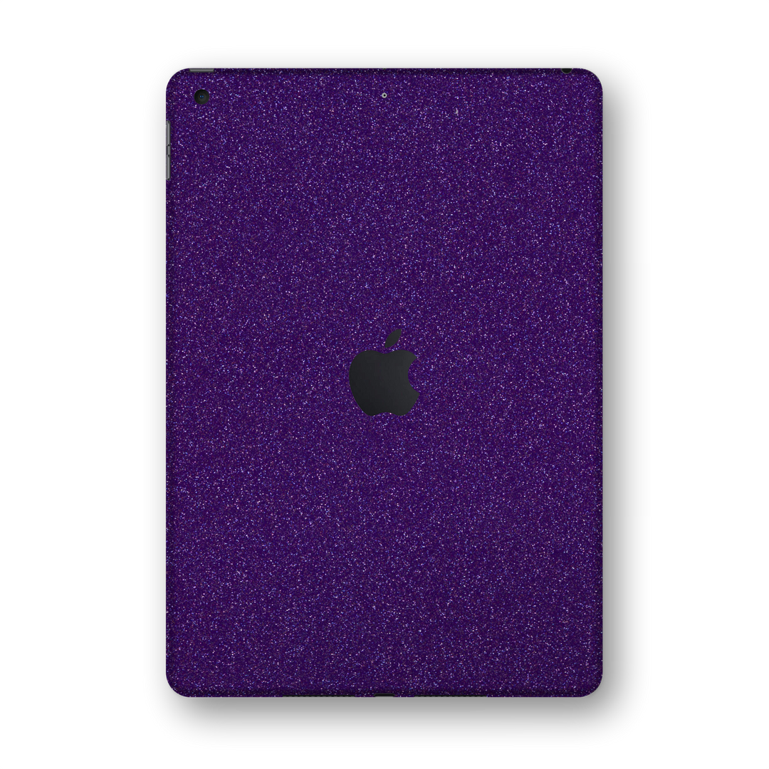 iPad 10.2" (8th Gen, 2020) Diamond PURPLE Glitter Shimmering Skin Wrap Sticker Decal Cover Protector by EasySkinz