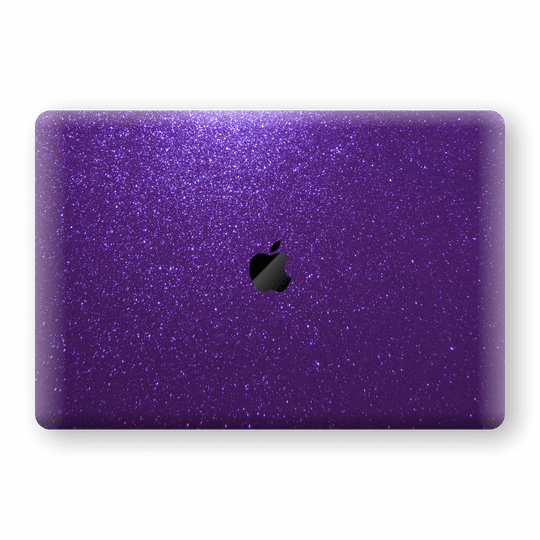 MacBook Pro 13" (No Touch Bar) Diamond Purple Shimmering, Sparkling, Glitter Skin, Wrap, Decal, Protector, Cover by EasySkinz | EasySkinz.com