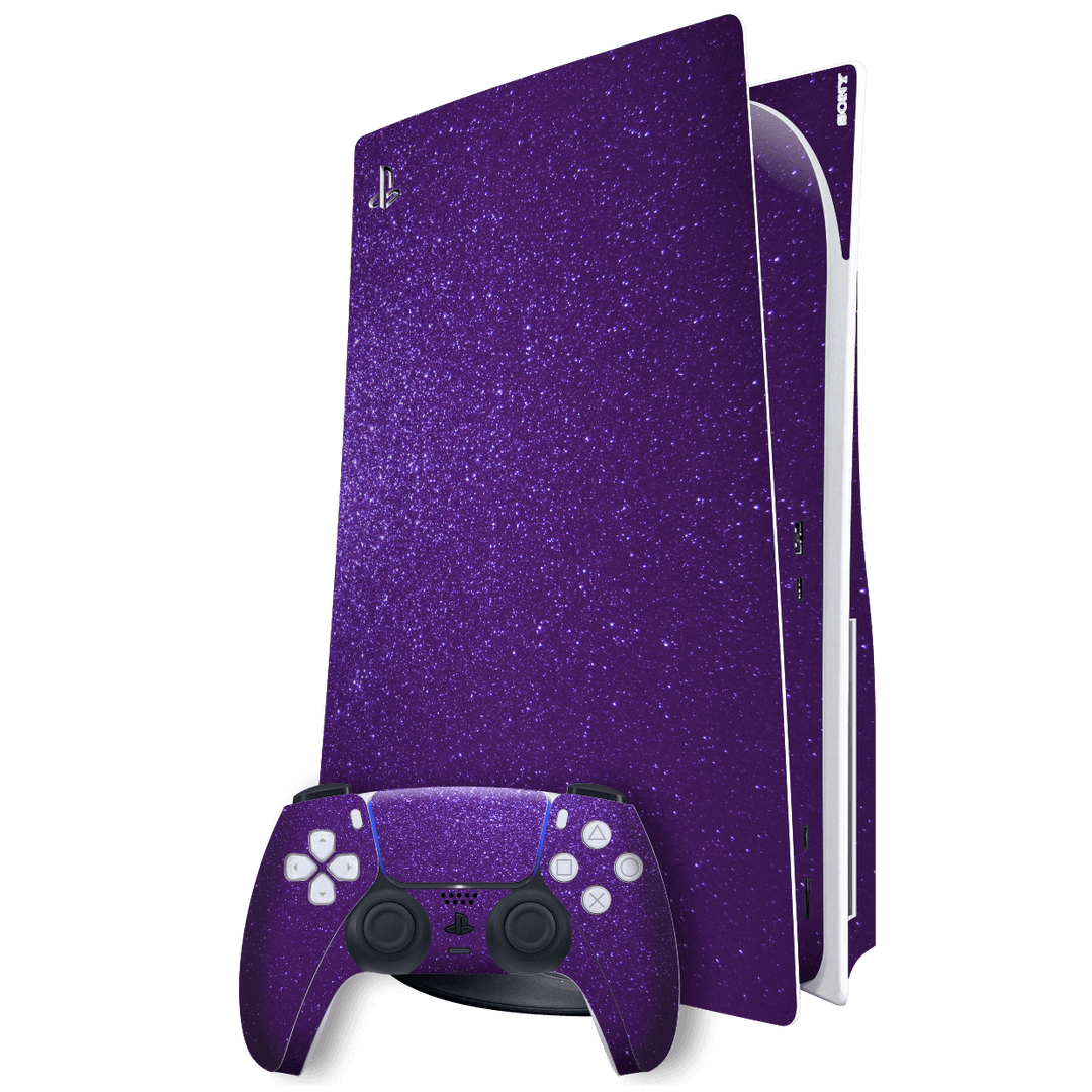 PlayStation (PS5) DISC Edition DIAMOND PURPLE Skin DIAMOND PURPLE 1x Controller Skin (already included)
