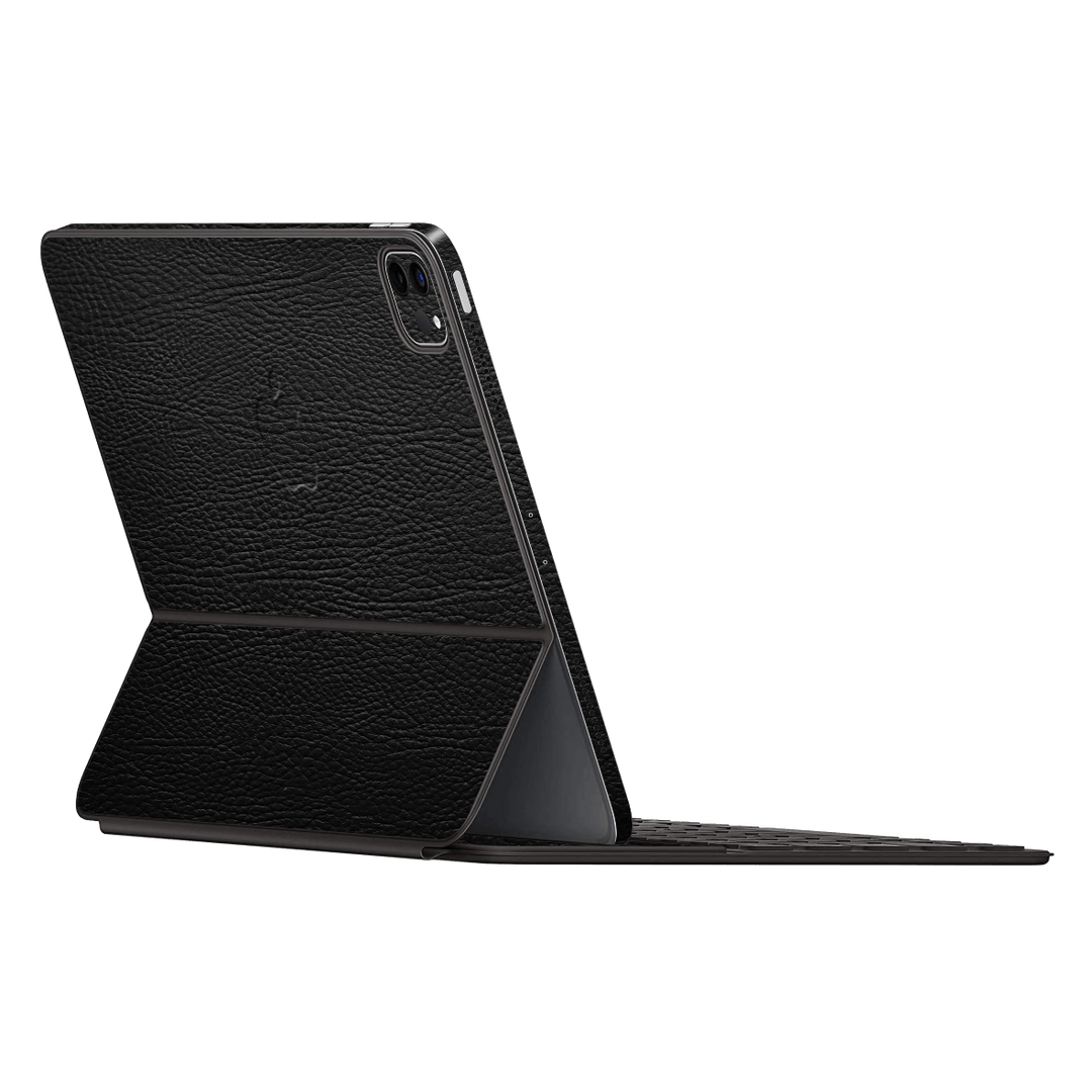 Smart Keyboard Folio for iPad Pro 12.9"  Luxuria Riders Black Leather Jacket 3D Textured Skin Wrap Sticker Decal Cover Protector by EasySkinz | EasySkinz.com