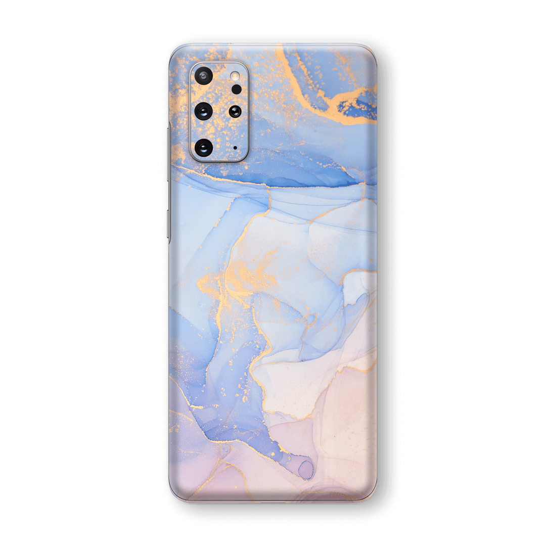 Samsung Galaxy S20+ PLUS SIGNATURE AGATE GEODE Pastel-Gold Skin, Wrap, Decal, Protector, Cover by EasySkinz | EasySkinz.com