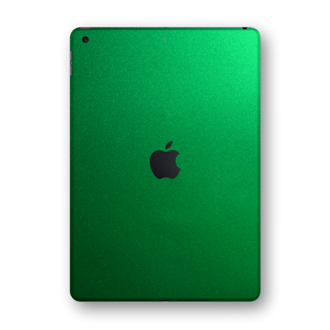 iPad 10.2" (8th Gen, 2020) Glossy 3M VIPER GREEN Metallic Skin Wrap Sticker Decal Cover Protector by EasySkinz