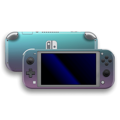 Nintendo Switch LITE CHAMELEON TURQUOISE LAVENDER Matt Metallic Skin