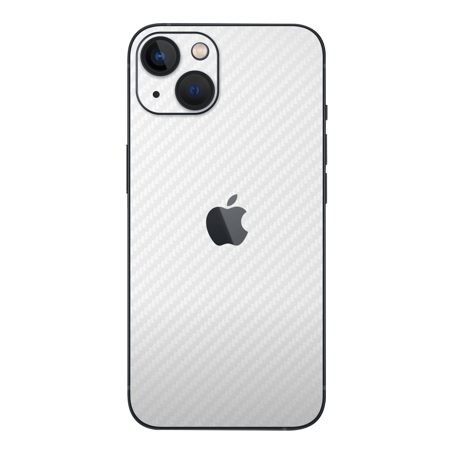iPhone 14 Plus WHITE CARBON Skin, Wrap