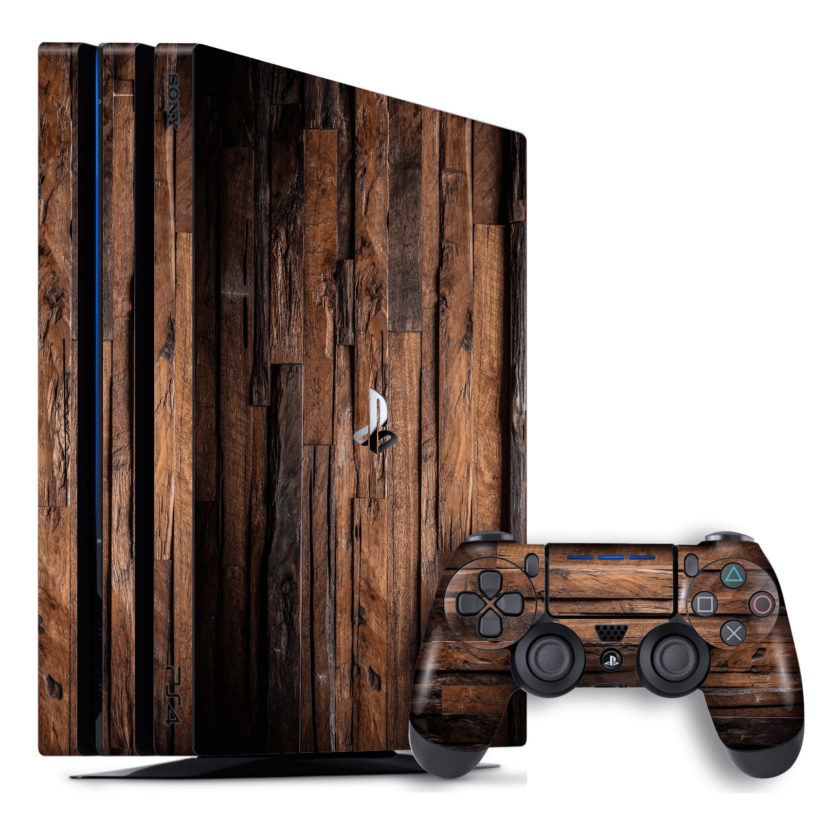 Playstation 4 PRO SIGNATURE WOOD Skin 16